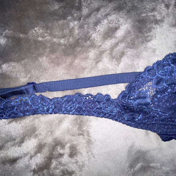 Nefer Teddy Body Suit. Made in Italy. Size 38D Dark Blue with snap crotch - Picture 15 of 16